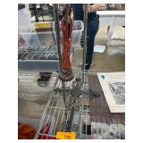 Angel Figurine With Decorative Metal Cross