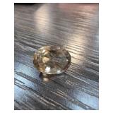 Faceted 7 CT Topaz Gemstone