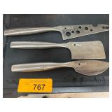 Three Boska Holland Cheese Knives
