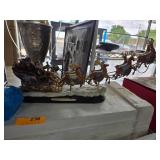 Thomas Kinkade Christmas Sleigh Figurine