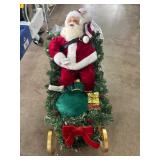 Jolly Illuminated Sleigh by Ashton-Drake Galleries