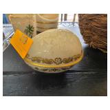 Lenox Ivory and Gold Decorative Egg Box