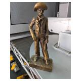 Bronze Cowboy Figurine