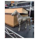 Rawcliffe Metal Horse Figurine with Engraved Base