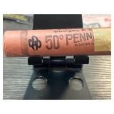 Vintage 50-Cent Penny Roll from Watertown Bank