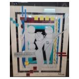 Framed "Cool Jazz" Artwork by Murf