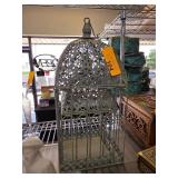 Ornate Metal Decorative Birdcage