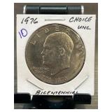 1976 US Bicentennial Eisenhower Dollar Coin