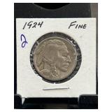 1924 Buffalo Nickel in Fine Condition