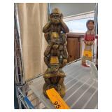 Hear No Evil, See No Evil, Speak No Evil Statue