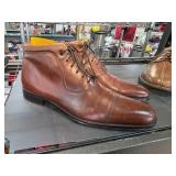 Johnston & Murphy Brown Leather Lace-Up Boots Sz 9