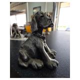 Philip Kraczkowski Hudson Pewter Dog Figurine