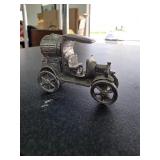 Pewter Model Car with Barrel Boyd Perry