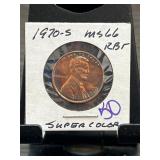 1970-S MS66 Red Brown Lincoln Cent