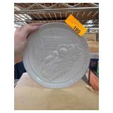 Frankoma 1980 Christmas Plate by Joniece Frank