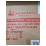 Balsam Hill Vermont White Spruce Wreath