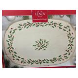 Lenox Holiday Oblong Platter in Box