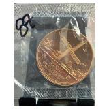 1982 U.S.-Netherlands Friendship Commemorative Coi