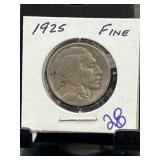 1925 Buffalo Nickel in Fine Condition