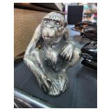 Peltro Metal Monkey Figurine by Italfama