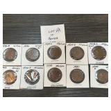 10 Better Date Lincoln Wheat Cents