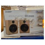 Coby Room Mates Bluetooth Shelf Speakers