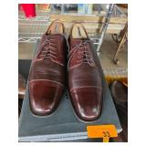 Johnston & Murphy Mahogany Leather Shoes Sz 9