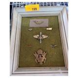 Display of U.S. Military Insignia Pins