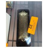Decorative Mezuzah With Engraved Text