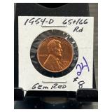 1954-D Lincoln Wheat Cent Gem Red Condition