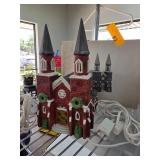 Heritage Village Collection Brick Abbey Decor