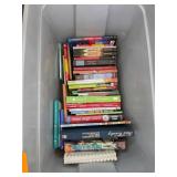 Miscellaneous Books in a Bin