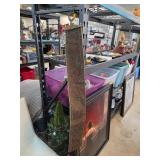 Decorative Butler Pull with Ornate Metal Hanger