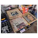 Vintage Sports Newspapers and Magazines