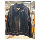 Stunt Sports Black Nylon Jacket, 3X