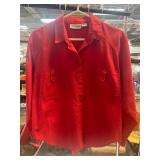 Khazana Red 100% Cotton Shirt