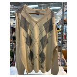 Geoffrey Beene Sweater With Argyle Design
