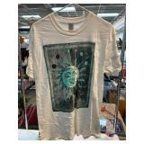 Organic Cotton T-Shirt with Sun and Moon Design