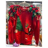 Red Diamond Duds Christmas Sweater With Accents