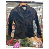 Guess Jeans Black Button-Up Jacket