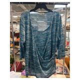 Cato Woman 22/24W Multicolor Knit Top