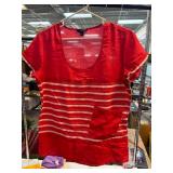 Red Striped Banana Republic Women