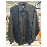 Kenneth Cole Reaction Black Dress Shirt