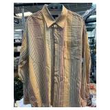 Alan Flusser Multicolor Striped Long-Sleeve Shirt