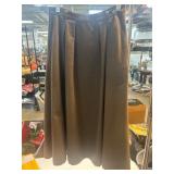 One Main Place by Lorch Brown Wool Skirt