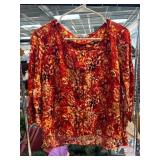 Peter Nygard Multicolored Long-Sleeve Top