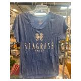 Blue 84 Seagrass Beach T-Shirt, Small
