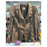 Armani Collezioni Brown Houndstooth Blazer