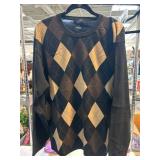 Dockers Argyle XL Cotton Sweater