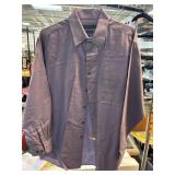 Perry Ellis Portfolio Purple Classic Fit Shirt